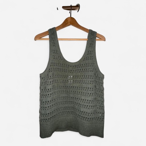 Old Navy Green Sweater Tank - Picture 1 of 2